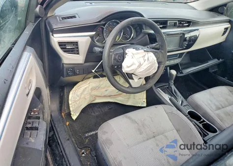 2016 Toyota Corolla L из США, поврежденный, VIN 2T1BURHEXGC727258